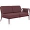 Ribbons Burgundy Double Left Sofa from Mowee, Image 2