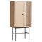 White 80 Array Highboard in Oak by Says Who 1