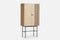 Credenza alta 80 bianca in quercia di Says Who, Immagine 2