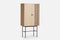 White 80 Array Highboard in Oak by Says Who 2