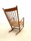 Mid-Century Modern Scandinavian Model J16 Rocking Chair attributed to Hans Wegner, 1960s 2