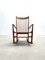 Mid-Century Modern Scandinavian Model J16 Rocking Chair attributed to Hans Wegner, 1960s, Image 7