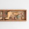 Olot Atelier, Cabinet of Curiosities Drawer Sculpture, 1950, Plaster & Wood, Image 4