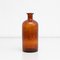 Mid-20th Century Amber Apothecary Glass Bottle, 1950s, Image 2
