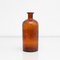 Mid-20th Century Amber Apothecary Glass Bottle, 1950s, Image 5