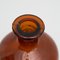 Mid-20th Century Amber Apothecary Glass Bottle, 1950s 11