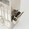Vintage French Metal Dish Rack Cabinet, 1990s 8
