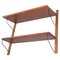 Mid-Century Modern French Wood and Metal Modular System Shelf, 1950s, Image 1