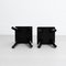 Black Wood Edition S01R and S01 Stools from Pierre Chapo, 2020s, Set of 2 12