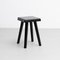 Black Wood Edition S01R and S01 Stools from Pierre Chapo, 2020s, Set of 2 8