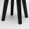 Black Wood Edition S01R and S01 Stools from Pierre Chapo, 2020s, Set of 2 7