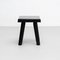 Black Wood Edition S01R and S01 Stools from Pierre Chapo, 2020s, Set of 2 6