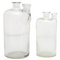 Early 20th Century Rustic Glass Bottles, Set of 2 1