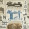 Artista francés, Composición de máquinas antiguas, principios del siglo XX, Collage, enmarcado, Imagen 5