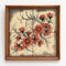 Diaz Costa, Blumen handbemalte Keramik, 1960er 3