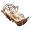 Mid-20th Century Baby Jesus in a Cradle Figure, 1950s 2