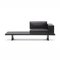 Refolo Modular Sofa in Wood and Black Leather by Charlotte Perriand for Cassina, Set of 6, Image 7