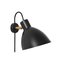 KH#1 Black Wall Lamp by Sabina Grubbeson for Konsthantverk 4