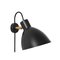 KH#1 Black Wall Lamp by Sabina Grubbeson for Konsthantverk, Image 4