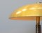 Goldene Tischlampe von SBF, 1940er 2