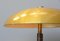 Goldene Tischlampe von SBF, 1940er 3