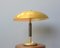 Lámpara de mesa dorada de SBF, años 40, Imagen 4
