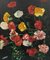 Gerard, Stillleben mit Blumenstrauß, 1950er, Öl auf Leinwand 2