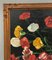 Gerard, Stillleben mit Blumenstrauß, 1950er, Öl auf Leinwand 4