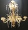 Lámpara de araña de cristal de Murano, años 90, Imagen 7