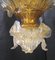 Lámpara de araña de cristal de Murano, años 90, Imagen 6