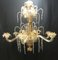 Lámpara de araña de cristal de Murano, años 90, Imagen 2