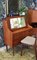 Danish Teak Chest of Drawers with Desk and Mirror, 1960s, Image 8