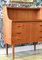 Danish Teak Chest of Drawers with Desk and Mirror, 1960s 2