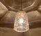 Large Glass and Brass Pendant Lamp from Limburg, 1970s, Set of 2 10