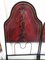 Headboards in Iron and Sheet Metal Painted in Rosewood Colour, 1920s-1930s, Set of 2, Image 6