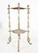 Antique French Cast Iron Polychrome Plant Stand 4