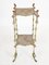 Antique French Cast Iron Polychrome Plant Stand 3