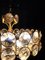 Lámpara de araña estilo Hollywood Regency de cristal de Palme & Walther, años 60, Imagen 5