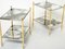 Brass Chrome Mirrored End Tables from Maison Jansen, 1970s, Set of 2 6