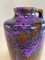 Mid-Century Brown, Purple and Blue Ceramic Vase from Scheurich, 1954 5
