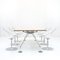 Reversible Nomos Dining Table by Norman Foster for Tecno, 1980s 2
