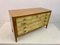 Italian Parchment and Cherrywood Chest of Drawers, 1950s, Image 3