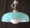 Opalglas Deckenlampe, 1960er 3