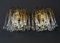 Wall Sconces with Crystal Glass Drops from Palwa, 1960s, Set of 2 6