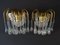 Wall Sconces with Crystal Glass Drops from Palwa, 1960s, Set of 2, Image 1