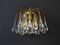 Wall Sconces with Crystal Glass Drops from Palwa, 1960s, Set of 2 5