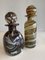 Earth Tone Glass Decanter with balloonstopper from Mdina, Set of 2 7