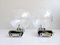 Chrome Glass Balls Plated Mirror Lights, 1970s, Set of 2 5