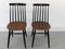 Fanett Chairs by Ilmari Tapiovaara, 1970s, Set of 2 1