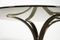 Vintage Steel & Smoked Glass Dining Table by Osvaldo Borsani for Roche Bobois, Image 4